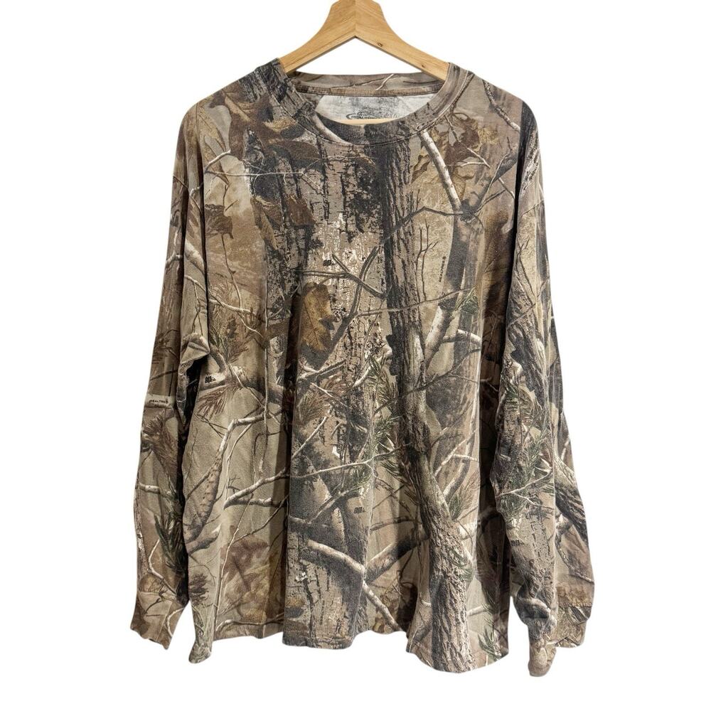 Realtree Men XL Camo Camouflage Long Sleeve Shirt